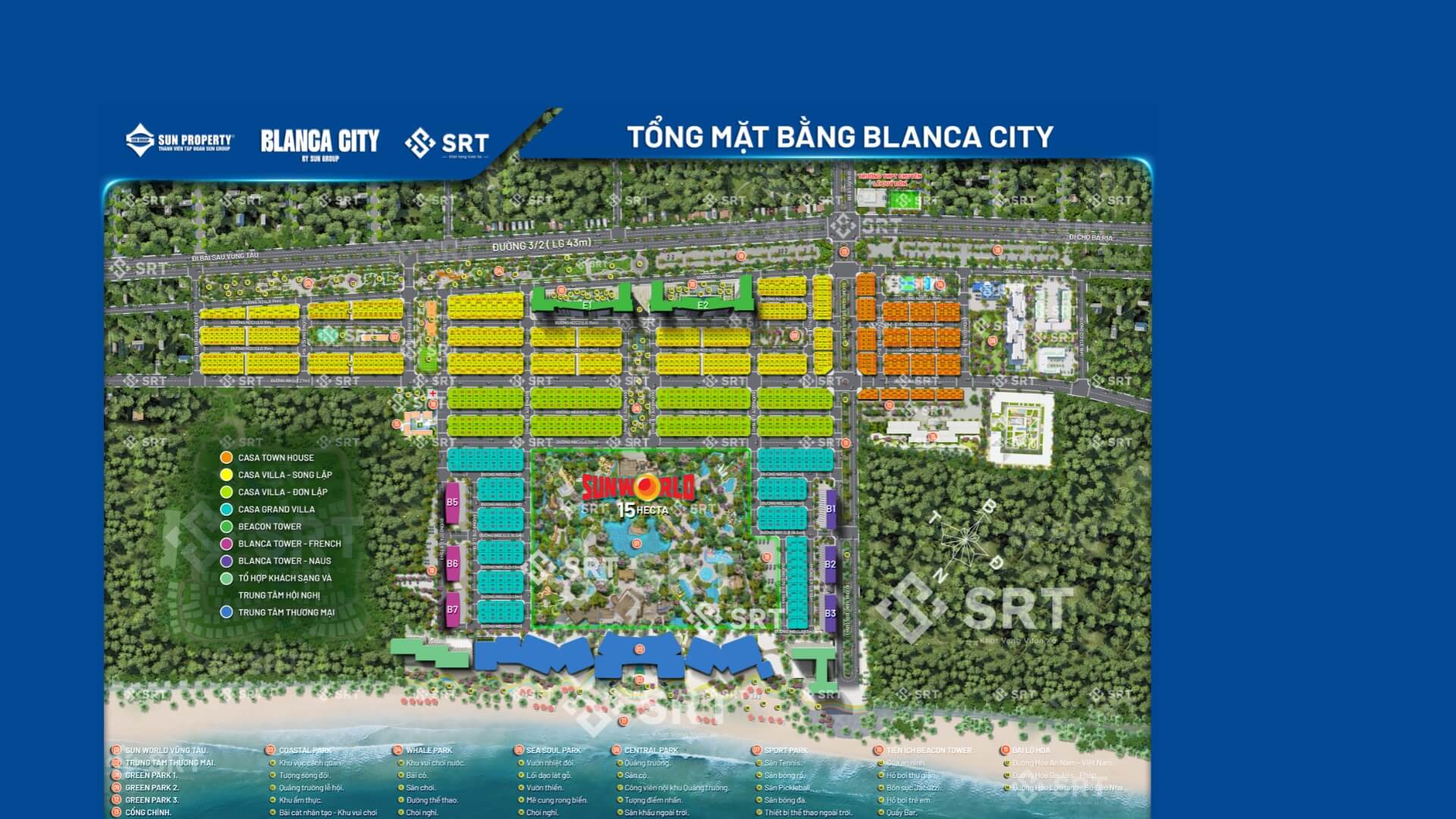 Mặt bằng Blanca City