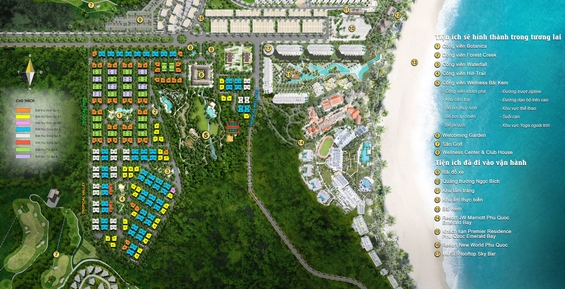 Cẩm Nang Đầu Tư Sun Tropical Village: 5 Mẹo Chọn Biệt Thự Đẹp