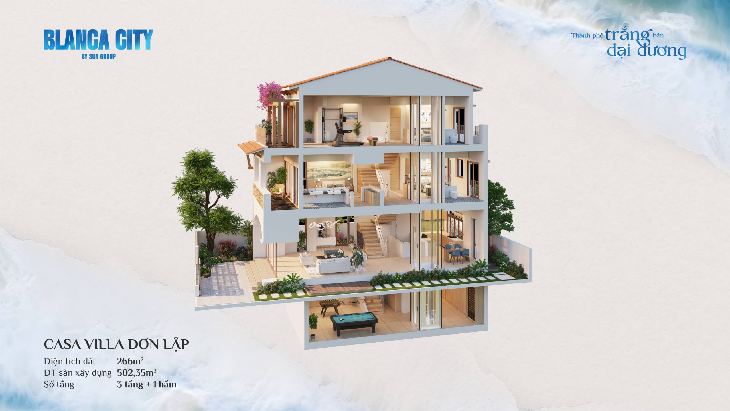 Biệt thự Casa Grand Villa Đẳng cấp tinh hoa giữa Blanca City 2025