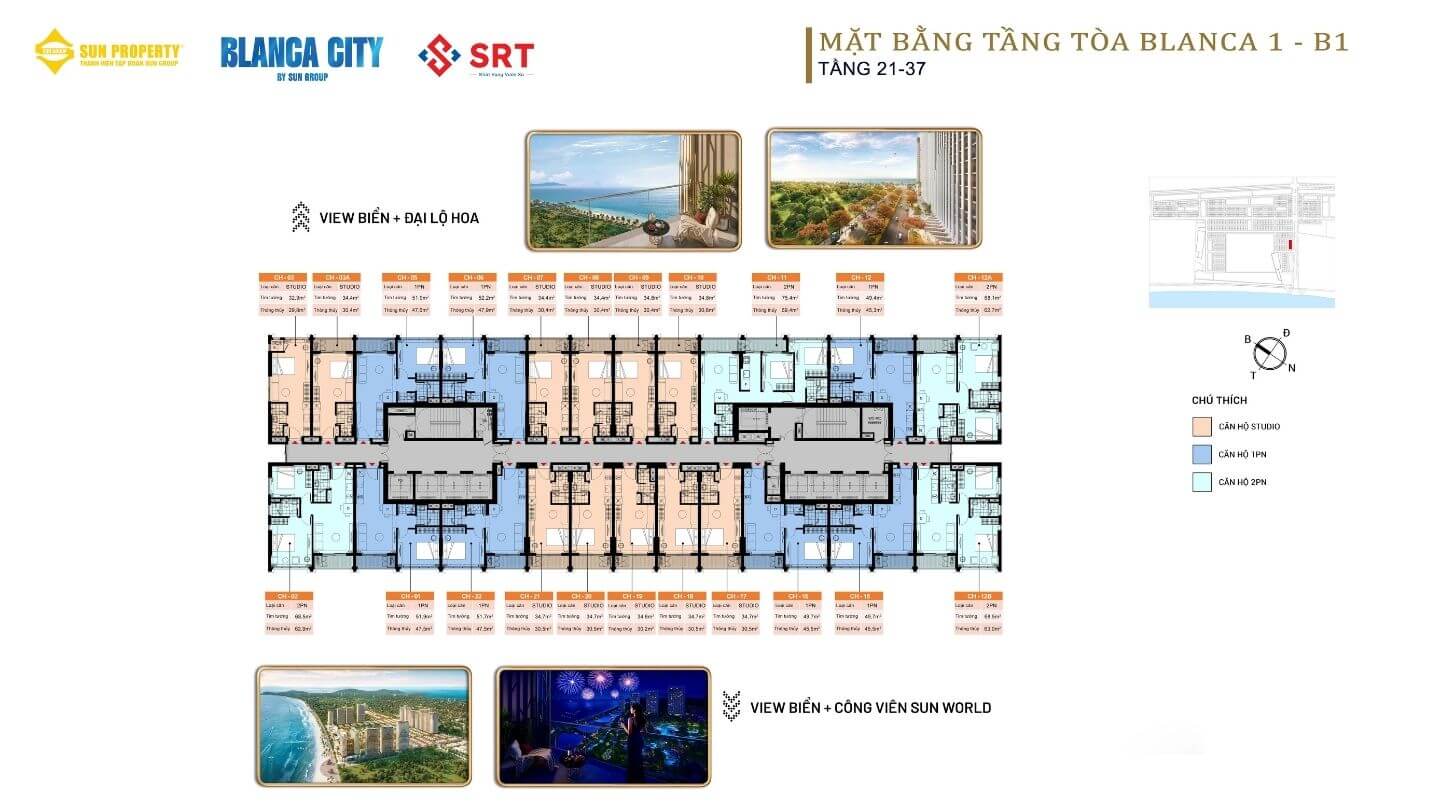 Căn hộ Blanca Đẳng cấp view biển triệu đô Vũng Tàu 2025