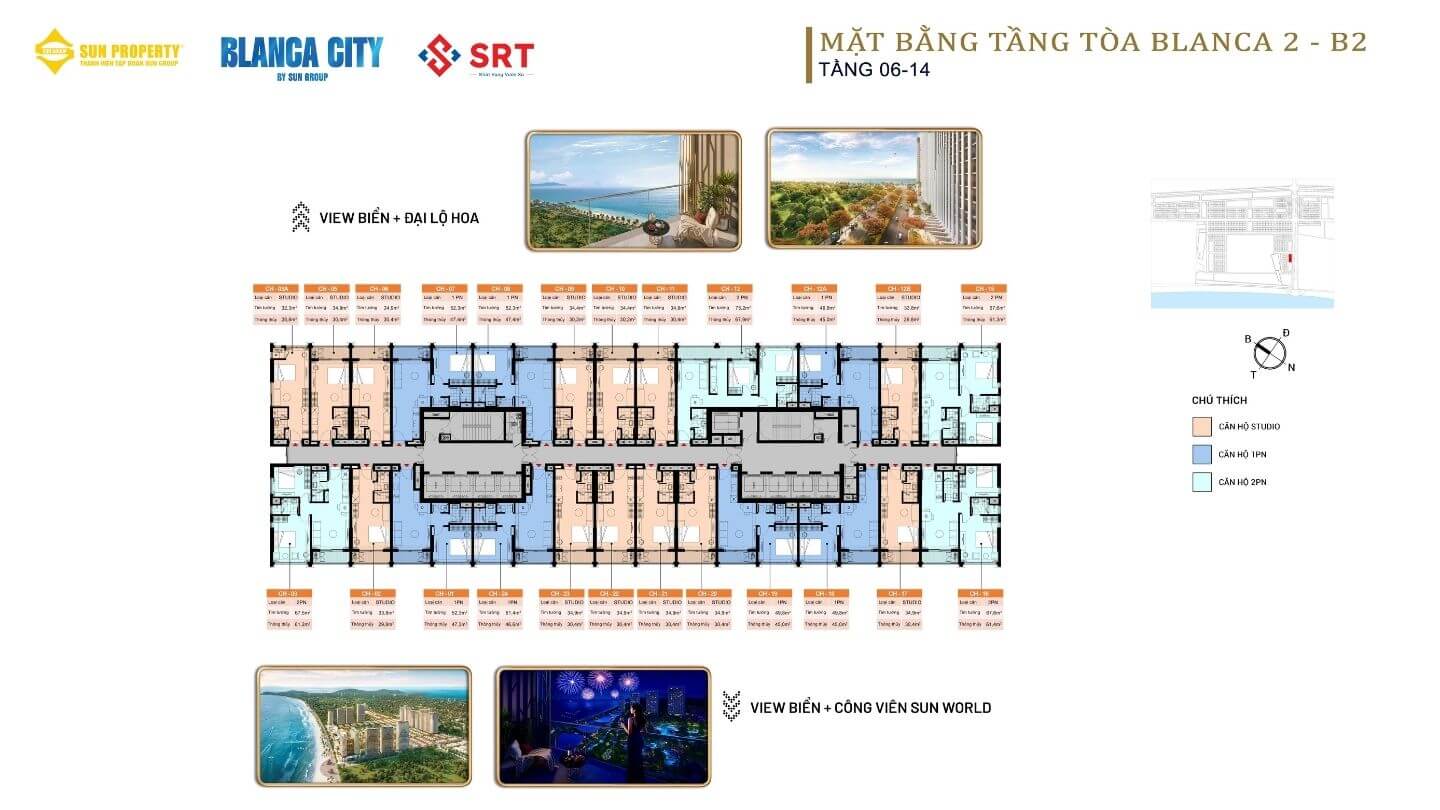Căn hộ Blanca Đẳng cấp view biển triệu đô Vũng Tàu 2025