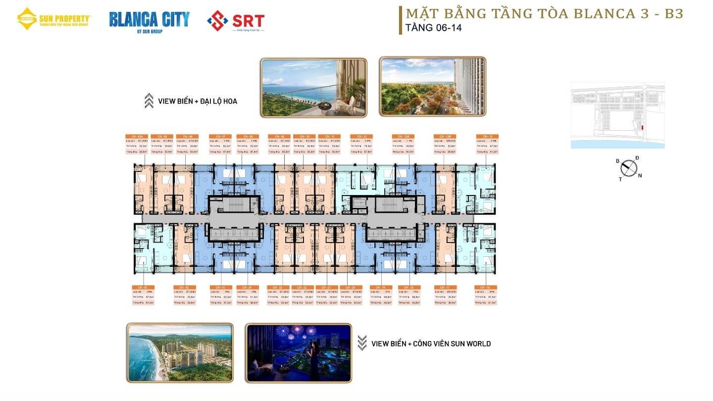 Căn hộ Blanca Đẳng cấp view biển triệu đô Vũng Tàu 2025