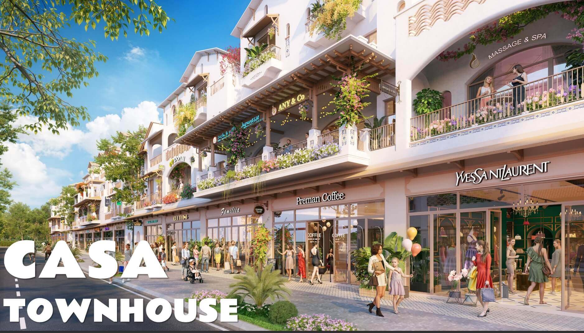 Nhà Phố Casa Townhouse Blanca City