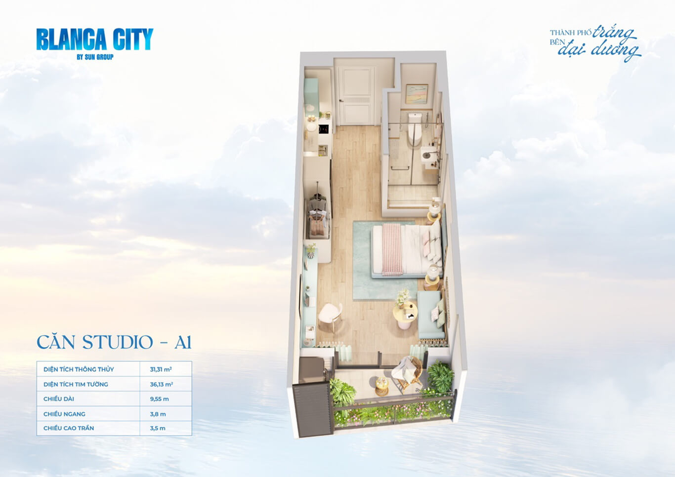 Căn hộ Blanca Đẳng cấp view biển triệu đô Vũng Tàu 2025