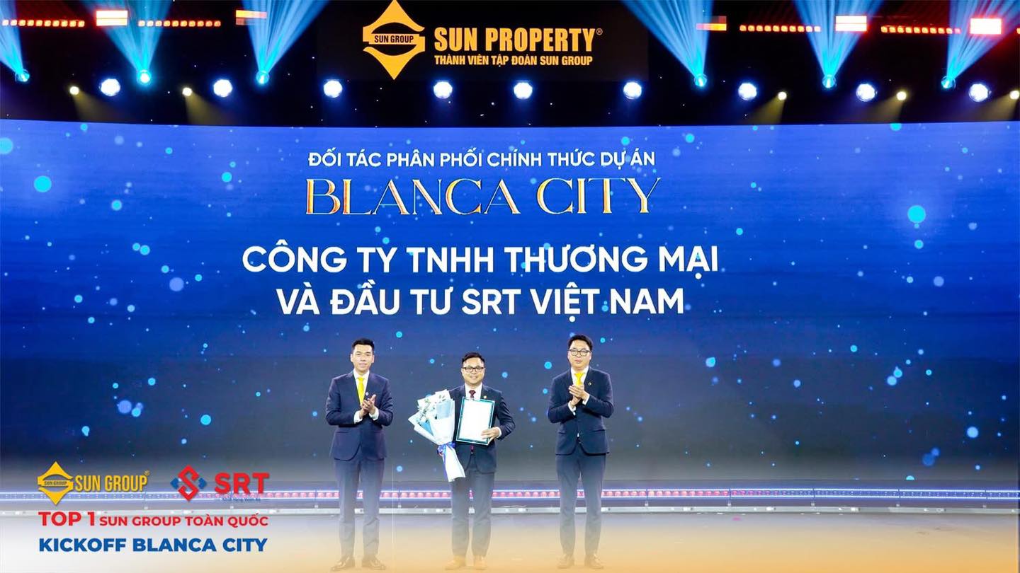 SRT Việt Nam đơn Vị phân phối chính thức dự án Blanca city Vũng Tàu