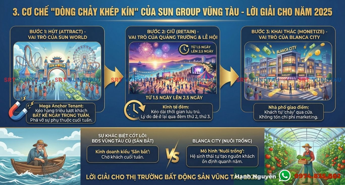 Cơ Chế "Dòng Chảy Khép Kín" Của Sun Group Vũng Tàu - Lời Giải Cho Năm 2025